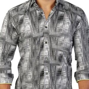 MACEOO Designer Dress Shirt, Size 5/XL